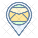 پیش‌نمایش فایل post-office-1627248 از پک پین موقعیت (Outline پر)