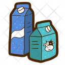 پیش‌نمایش فایل milk-14003572 از پک کارتون مواد غذایی
