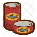 پیش‌نمایش فایل tinned-fish-14003579 از پک کارتون مواد غذایی