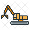 پیش‌نمایش فایل clamshell-excavator-1826700 از پک ماشین آلات سنگین
