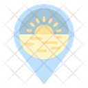پیش‌نمایش فایل beach-location-1960159 از پک پین موقعیت فلت