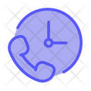 پیش‌نمایش فایل call-time-9635582 از پک مدیریت زمان - فلت (حالت روشن)