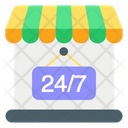 پیش‌نمایش فایل shop-247-open-9594030 از پک خرید و تجارت الکترونیک