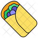 پیش‌نمایش فایل burrito-10347620 از پک فست فود و سبزیجات