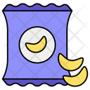 پیش‌نمایش فایل chips-packet-10347626 از پک فست فود و سبزیجات