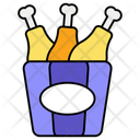 پیش‌نمایش فایل drumstick-bucket-10347635 از پک فست فود و سبزیجات