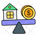 پیش‌نمایش فایل estate-balance-12400759 از پک املاک و مستغلات