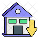 پیش‌نمایش فایل house-value-down-12400777 از پک املاک و مستغلات