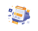 پیش‌نمایش فایل blogger-article-design-layout-9576725 از پک فناوری کسب‌وکار