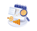 پیش‌نمایش فایل business-developer-target-strategy-plan-calendar-9576729 از پک فناوری کسب‌وکار
