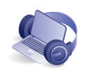 پیش‌نمایش فایل blank-screen-headset-and-laptop-9584992 از پک فناوری کسب‌وکار