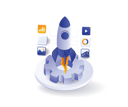 پیش‌نمایش فایل business-analytics-rocket-launch-9584998 از پک فناوری کسب‌وکار