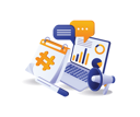پیش‌نمایش فایل business-campaign-with-sales-marketing-hashtag-9585000 از پک فناوری کسب‌وکار