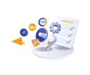 پیش‌نمایش فایل checklist-technology-digital-marketing-campaign-9585014 از پک فناوری کسب‌وکار