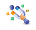 پیش‌نمایش فایل business-developer-attraction-magnet-9975884 از پک فناوری کسب‌وکار