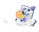 پیش‌نمایش فایل business-company-target-campaign-10008794 از پک فناوری و کسب‌وکار