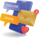 پیش‌نمایش فایل email-marketing-smartphone-technology-10420322 از پک آموزش کسب‌وکار و فناوری