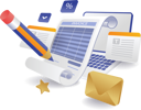 پیش‌نمایش فایل sending-invoice-through-mail-10420350 از پک آموزش کسب‌وکار و فناوری