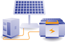 پیش‌نمایش فایل battery-storing-electrical-energy-from-solar-panel-10420215 از پک آموزش کسب‌وکار و فناوری