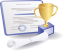 پیش‌نمایش فایل champion-student-certificate-with-trophy-10420237 از پک آموزش کسب‌وکار و فناوری