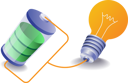 پیش‌نمایش فایل bulb-glows-through-battery-10410287 از پک آموزش کسب‌وکار و فناوری