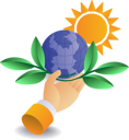 پیش‌نمایش فایل earth-using-solar-energy-10410277 از پک آموزش کسب‌وکار و فناوری