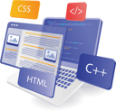 پیش‌نمایش فایل website-programming-lines-10410312 از پک آموزش کسب‌وکار و فناوری