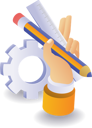 پیش‌نمایش فایل creative-hand-10410152 از پک فناوری کسب‌وکار