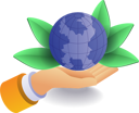 پیش‌نمایش فایل eco-green-in-hand-10410176 از پک فناوری کسب‌وکار