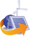 پیش‌نمایش فایل eco-green-solar-panel-energy-circulation-10410149 از پک فناوری کسب‌وکار