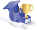 پیش‌نمایش فایل educational-achievements-10410138 از پک فناوری کسب‌وکار