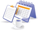 پیش‌نمایش فایل calendar-plan-checklist-10410033 از پک فناوری کسب‌وکار