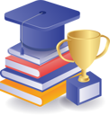 پیش‌نمایش فایل books-for-graduation-achievement-trophies-10410202 از پک آموزش کسب‌وکار و فناوری
