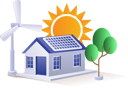پیش‌نمایش فایل eco-green-home-electrical-energy-from-the-sun-10410266 از پک آموزش کسب‌وکار و فناوری