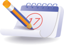 پیش‌نمایش فایل marking-plans-on-a-calendar-10410212 از پک آموزش کسب‌وکار و فناوری
