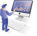 پیش‌نمایش فایل businessman-analyzing-data-10461164 از پک فناوری کسب‌وکار