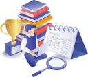 پیش‌نمایش فایل online-learning-10461146 از پک فناوری کسب‌وکار