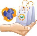 پیش‌نمایش فایل easy-to-recycle-bag-10461372 از پک فناوری کسب‌وکار