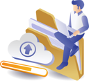 پیش‌نمایش فایل man-transferring-data-10461333 از پک فناوری کسب‌وکار