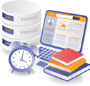 پیش‌نمایش فایل online-learning-application-10461369 از پک فناوری کسب‌وکار