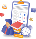 پیش‌نمایش فایل study-reminder-checklist-10461371 از پک فناوری کسب‌وکار