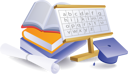 پیش‌نمایش فایل back-to-school-textbook-10468114 از پک فناوری کسب‌وکار