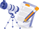 پیش‌نمایش فایل binoculars-with-note-paper-10468115 از پک فناوری کسب‌وکار