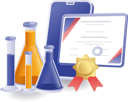 پیش‌نمایش فایل certificate-of-school-laboratory-research-results-10468130 از پک فناوری کسب‌وکار