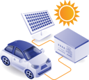 پیش‌نمایش فایل charge-car-with-solar-panel-energy-10468132 از پک فناوری کسب‌وکار