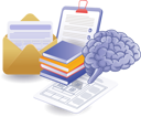 پیش‌نمایش فایل ai-mind-is-learning-from-books-10468316 از پک مفهوم آموزش، کسب‌وکار و فناوری