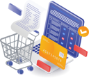 پیش‌نمایش فایل doing-online-payment-10468322 از پک مفهوم آموزش، کسب‌وکار و فناوری