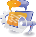 پیش‌نمایش فایل online-marketing-with-computer-10468331 از پک مفهوم آموزش، کسب‌وکار و فناوری