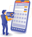 پیش‌نمایش فایل programmer-is-monitoring-website-10468311 از پک مفهوم آموزش، کسب‌وکار و فناوری