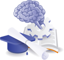پیش‌نمایش فایل ai-mind-studies-and-achieves-graduate-degree-10468385 از پک مفهوم آموزش، کسب‌وکار و فناوری